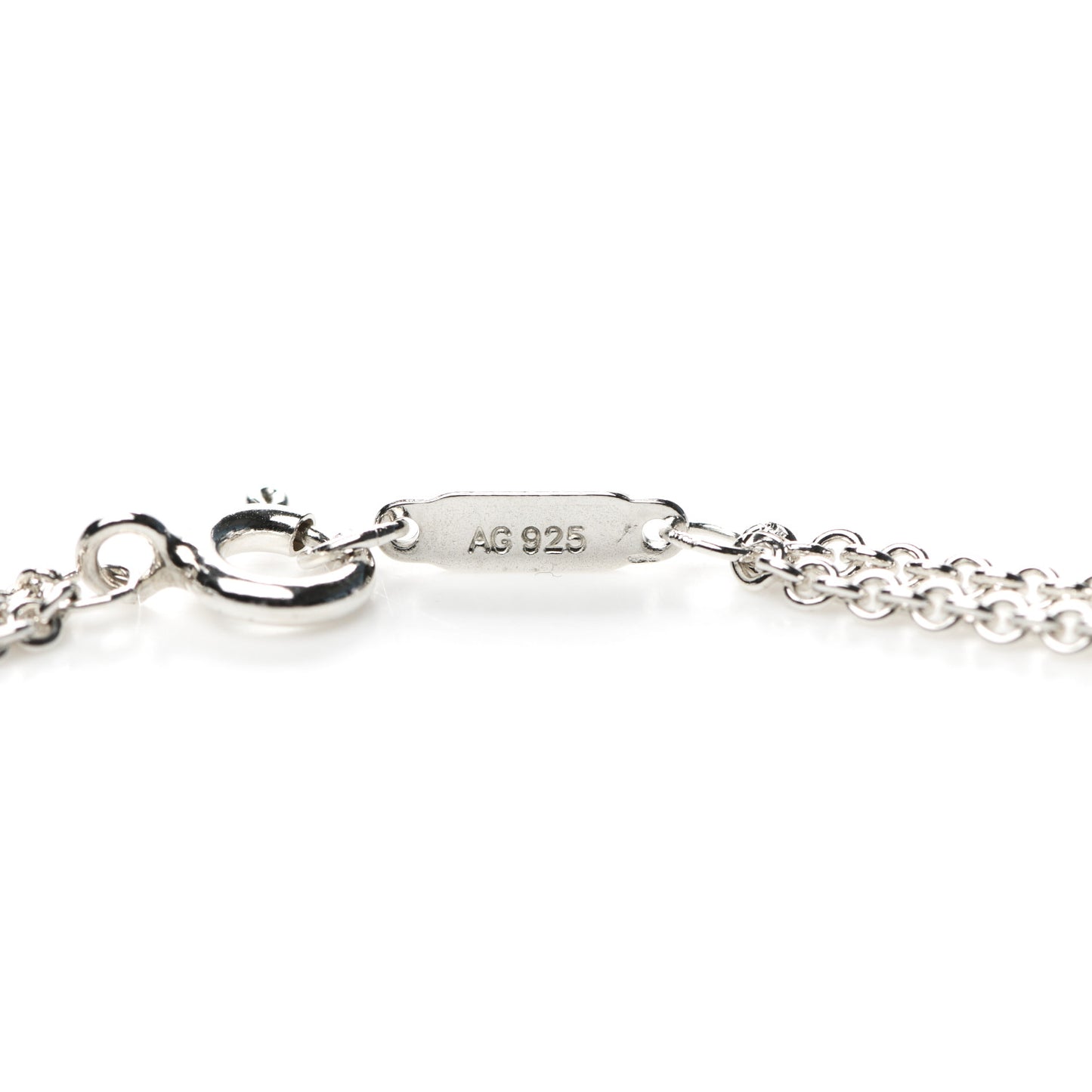 Sterling Silver Infinity Pendant Necklace