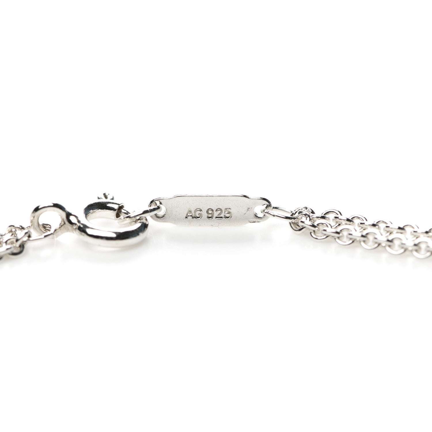 Tiffany Sterling Silver Infinity Pendant Necklace 4 of 6