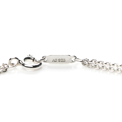 Tiffany Sterling Silver Infinity Pendant Necklace 4 of 6