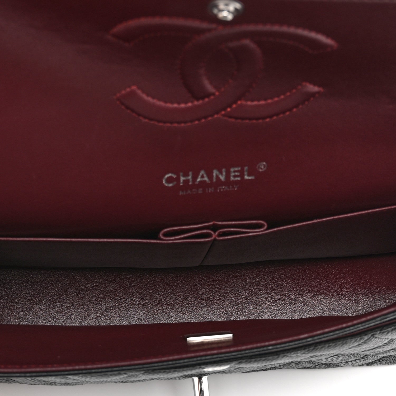 Chanel Caviar Quilted Medium Double Flap Black 5 of 10