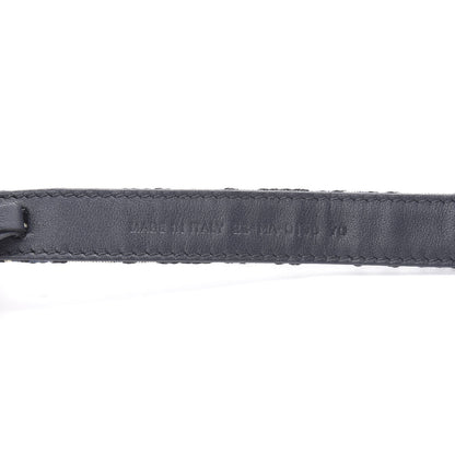 Christian Dior Jacquard Oblique 20mm Saddle Belt 85 34 Blue 4 of 6