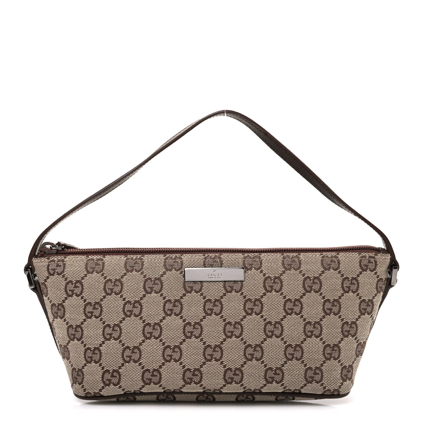 Monogram Boat Pochette Brown Brown