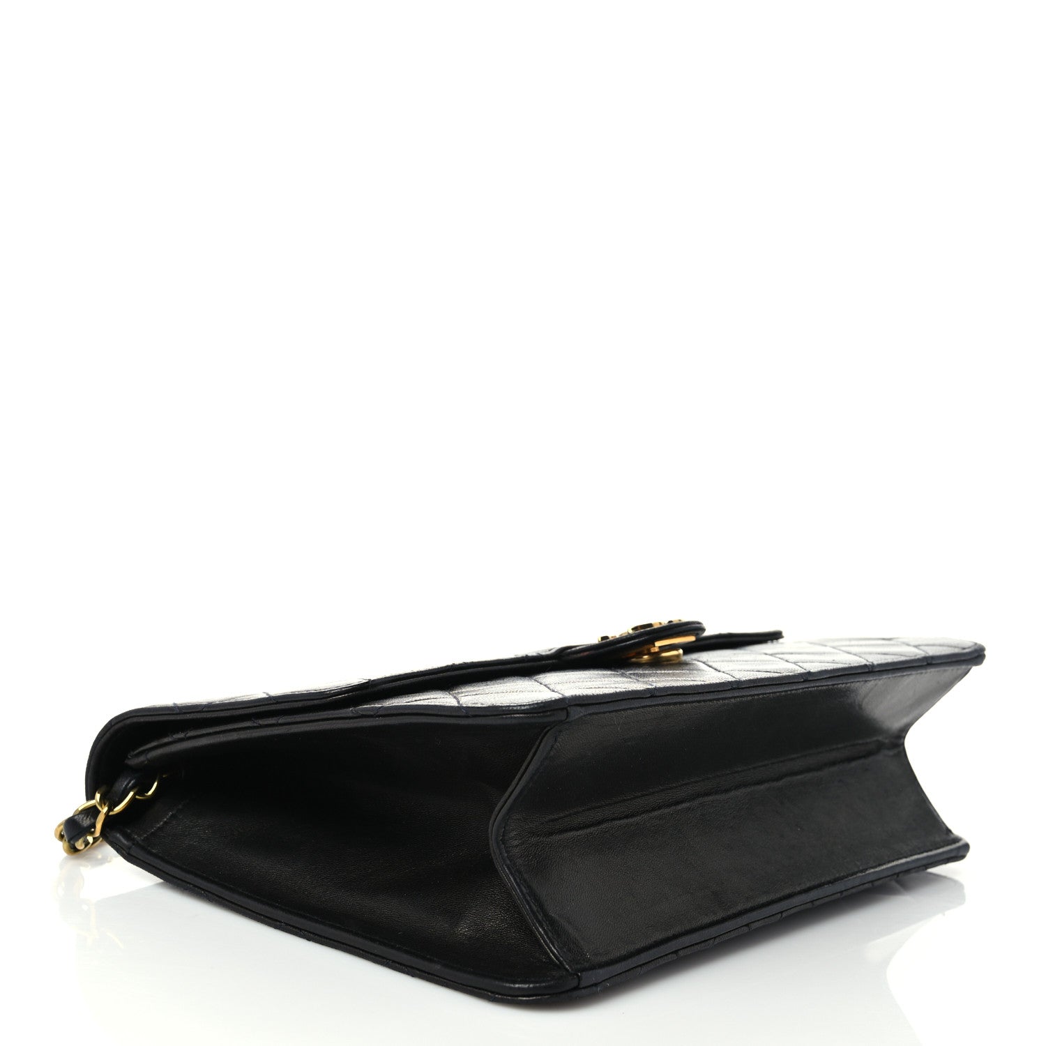 Chanel Lambskin Quilted Small Single Flap Black 3 of 8