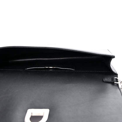 Christian Dior Calfskin Paradise Diorama Croisiere Chain Wallet Black 5 of 12