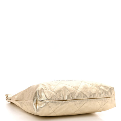 Chanel Metallic Calfskin Quilted Chanel 22 Golden 5 of 10