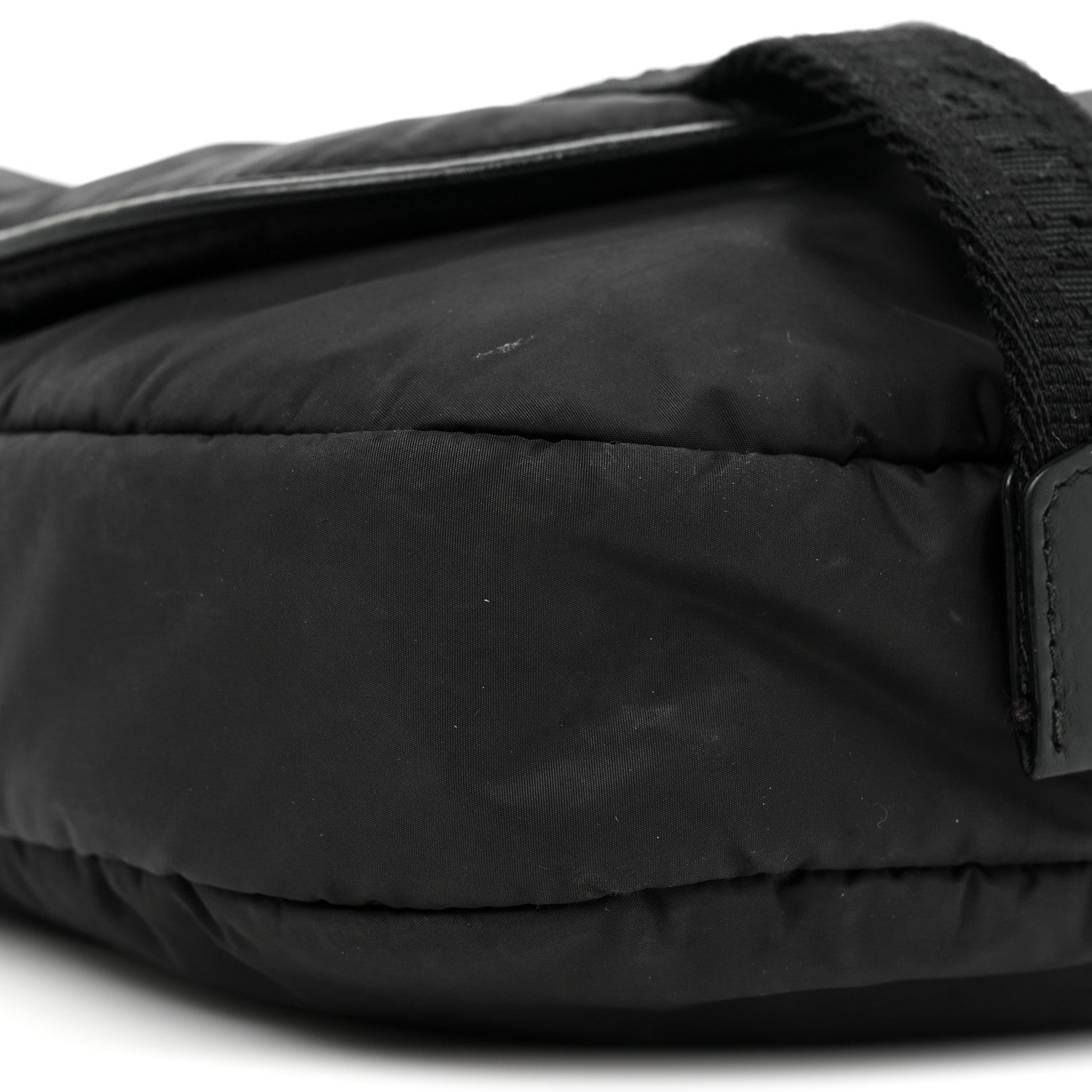 Christian Dior HOMME Nylon Saddle Messenger Bag Black 15 of 16
