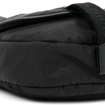 Christian Dior HOMME Nylon Saddle Messenger Bag Black 15 of 16