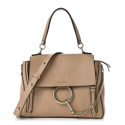 Chloe Calfskin Small Faye Day Shoulder Bag Blush Nude 1 of 9