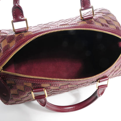 Louis Vuitton Damier Paillettes Speedy 30 Rouge 5 of 7