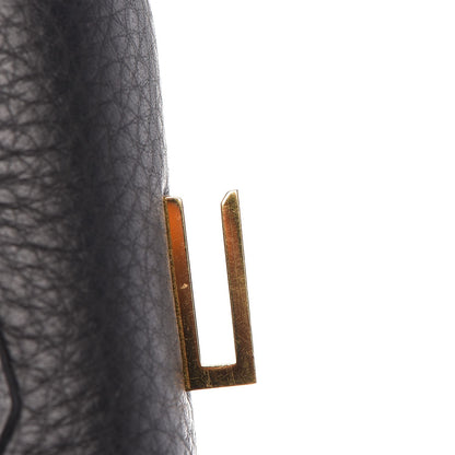 Hermes Taurillon Clemence Birkin 35 Black 21 of 33