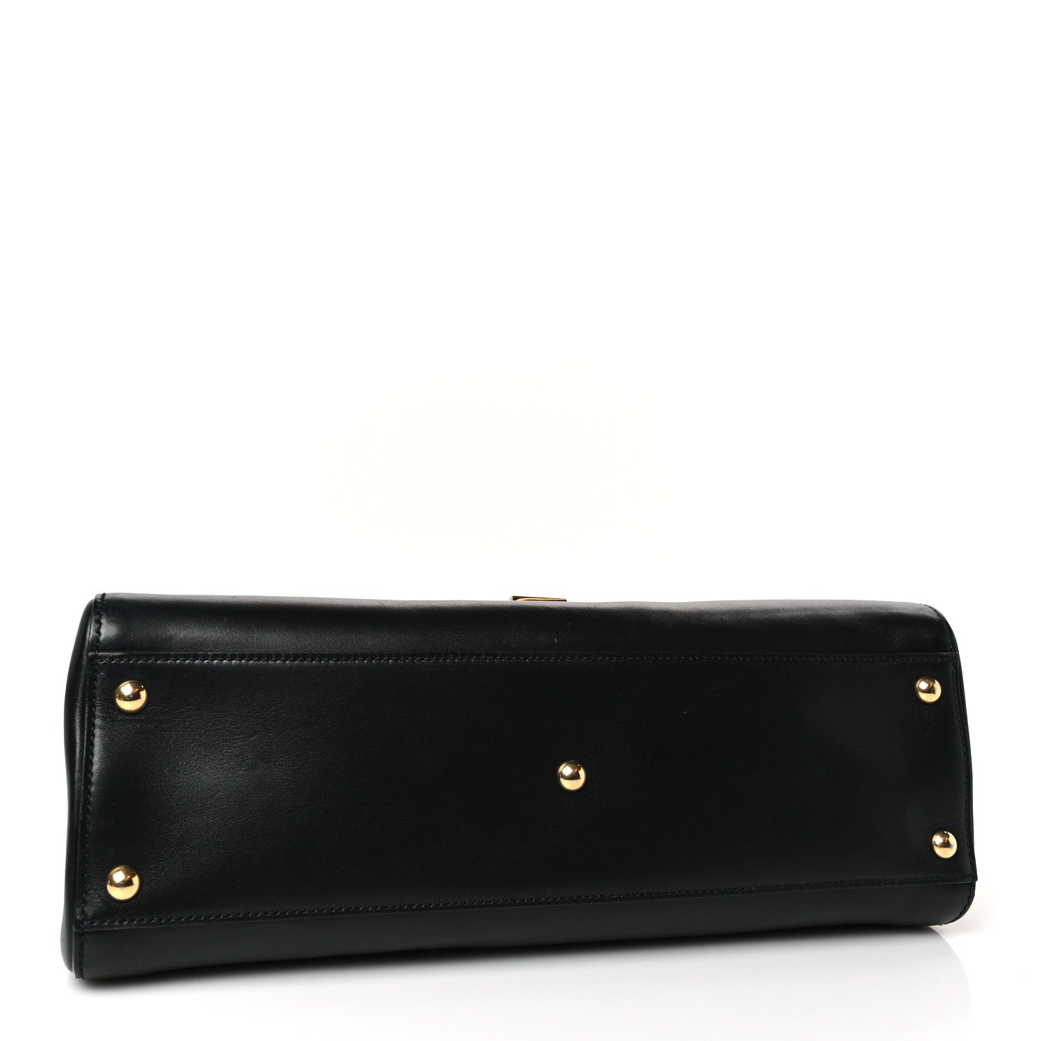 Gucci Calfskin Large Sylvie Top Handle Tote Black 4 of 9