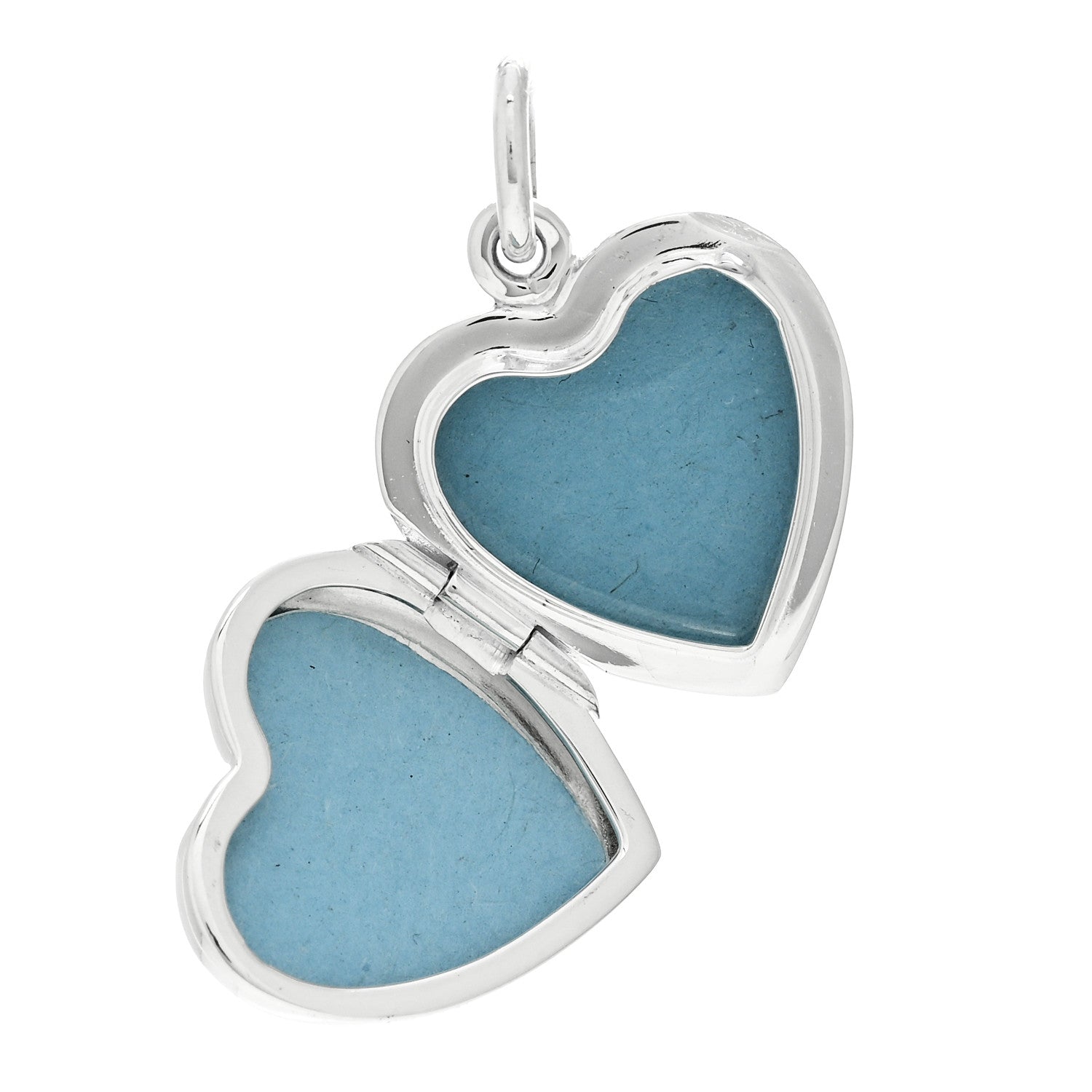Tiffany Sterling Silver Heart Locket Pendant 5 of 5