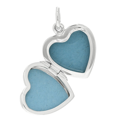 Tiffany Sterling Silver Heart Locket Pendant 5 of 5