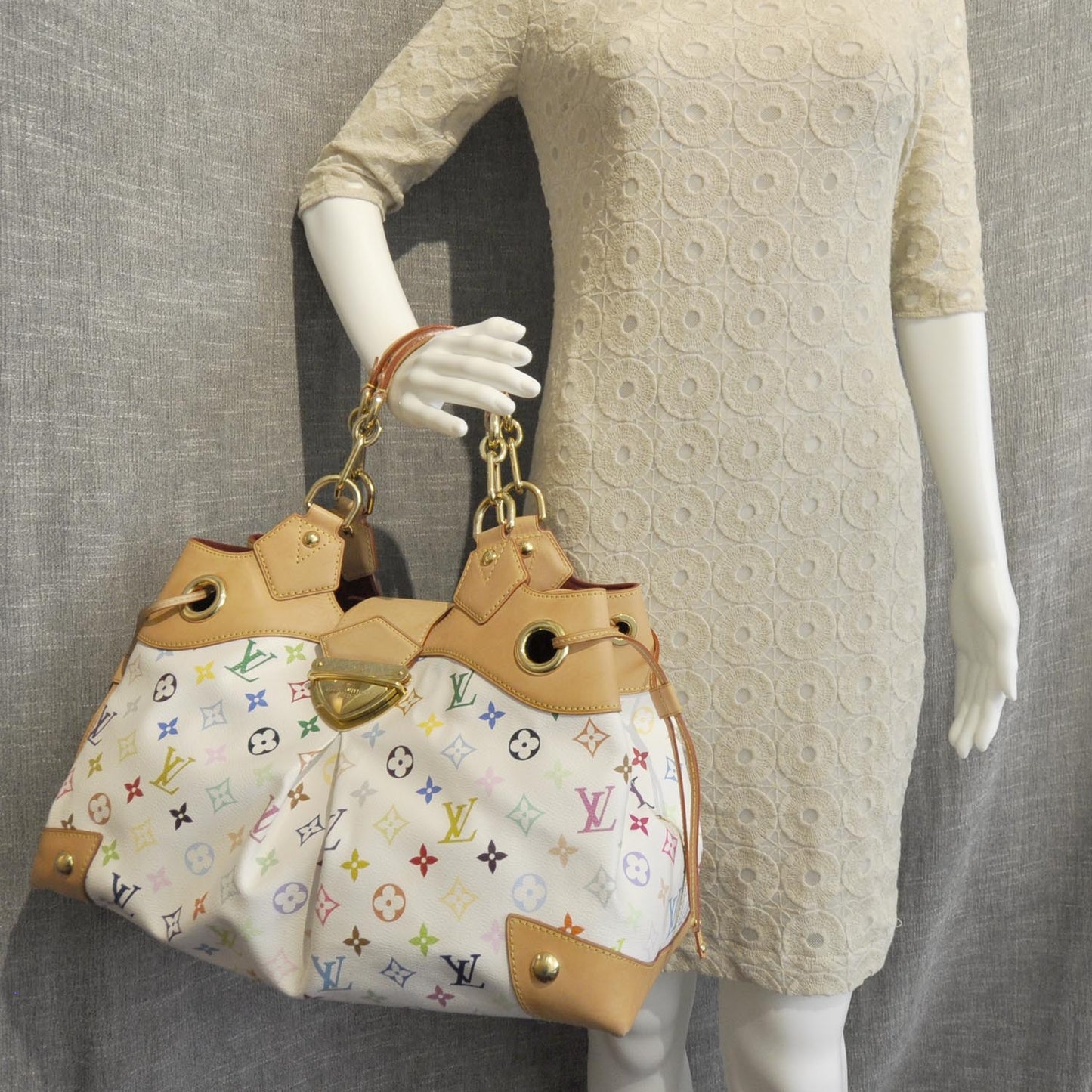 Monogram Multicolor Ursula White