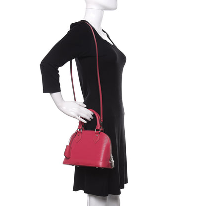 Louis Vuitton Epi Alma BB Hot Pink 2 of 12