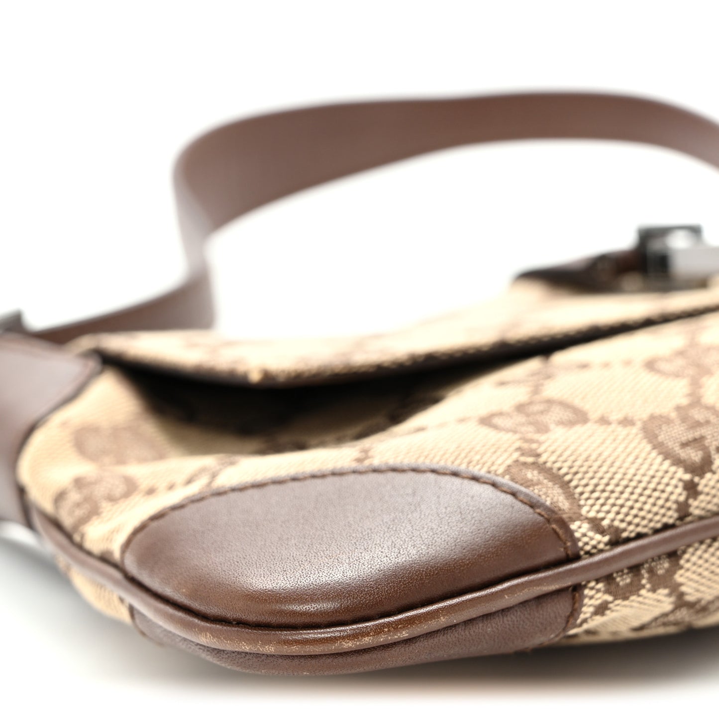 Monogram Jackie O Flap Bag Brown