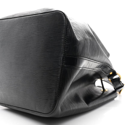 Louis Vuitton Epi Noe Black 9 of 14