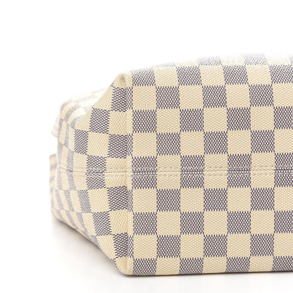 Louis Vuitton Damier Azur Graceful MM Rose Ballerine 8 of 9