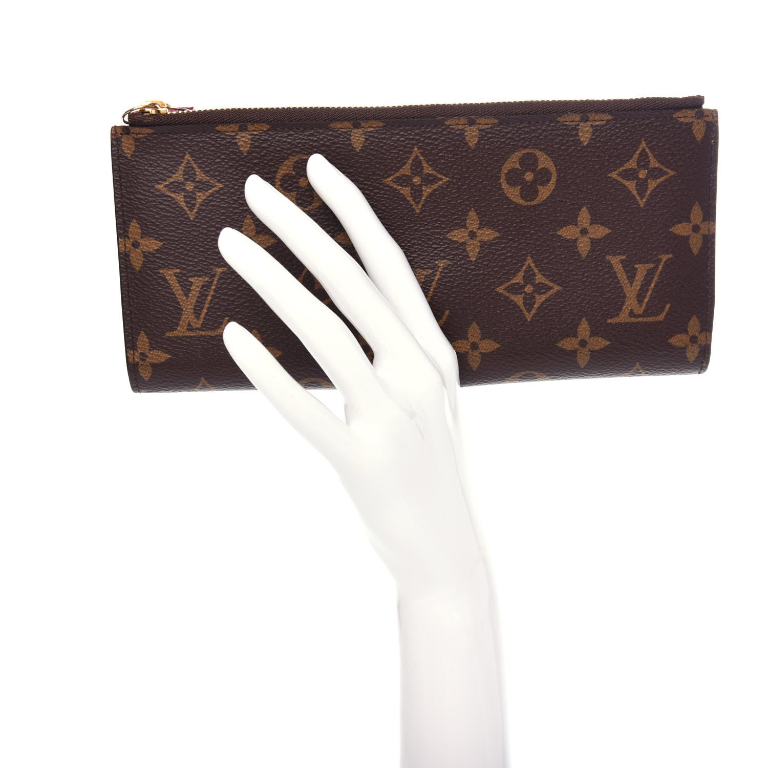 Louis Vuitton Monogram Adele Wallet Fuchsia 2 of 7