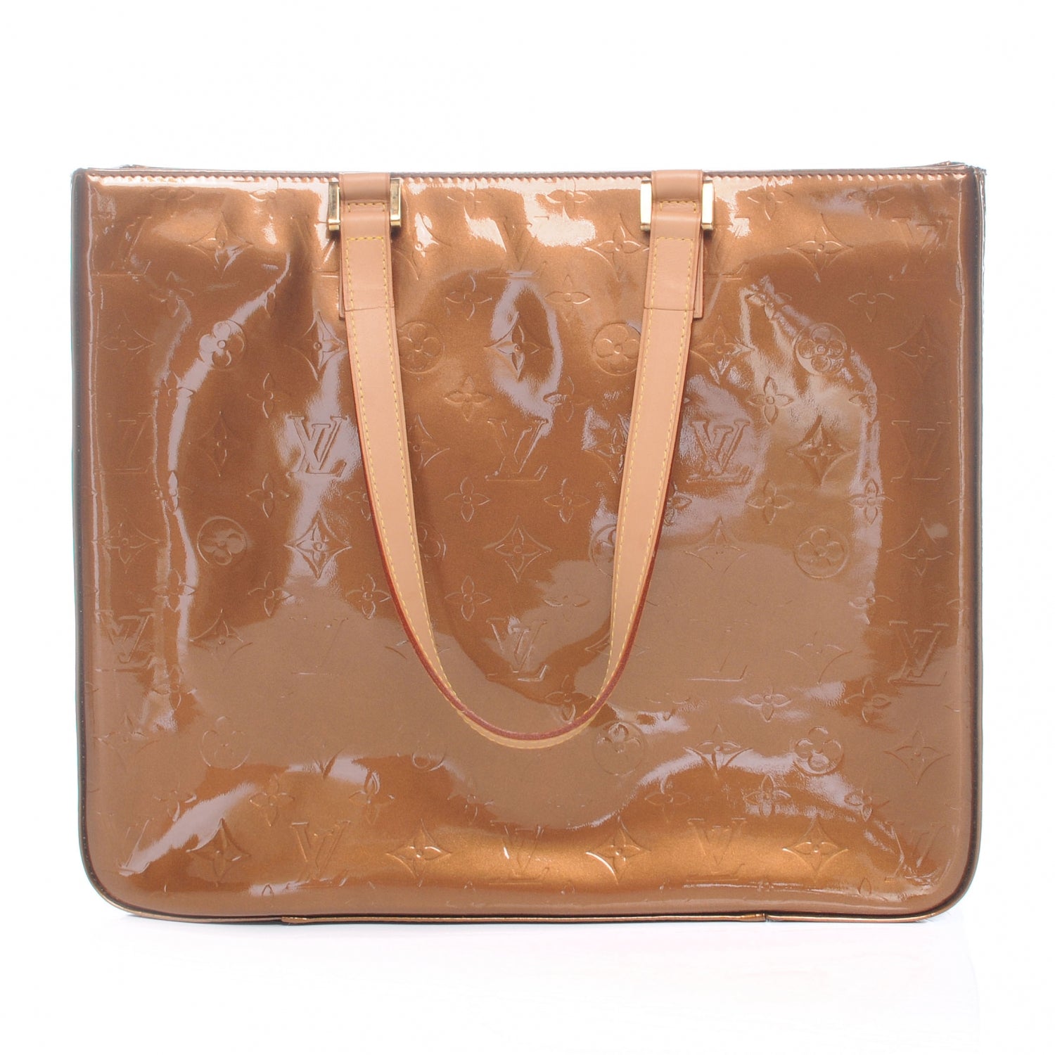 Louis Vuitton Vernis Columbus Bronze 1 of 7