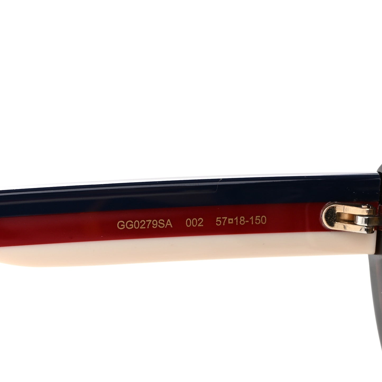 Round Web Sunglasses GG0279SA Havana