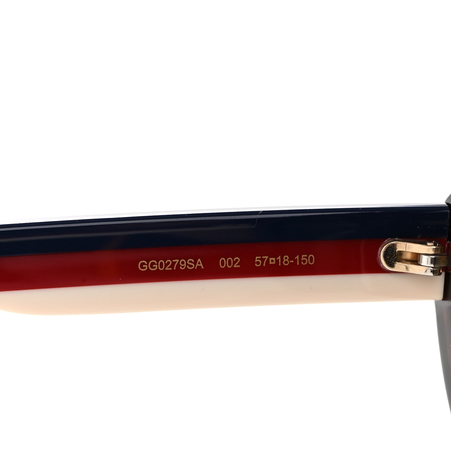 Gucci Round Web Sunglasses GG0279SA Havana 7 of 8
