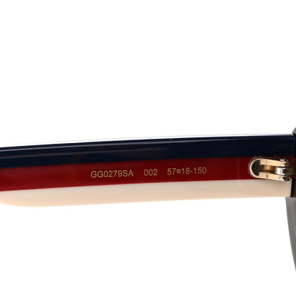 Gucci Round Web Sunglasses GG0279SA Havana 7 of 8