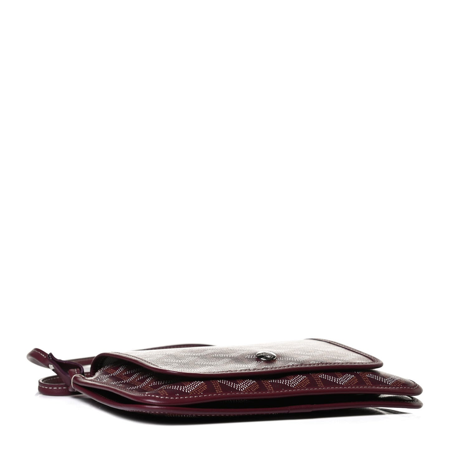 Goyardine Plumet Wallet Clutch Burgundy