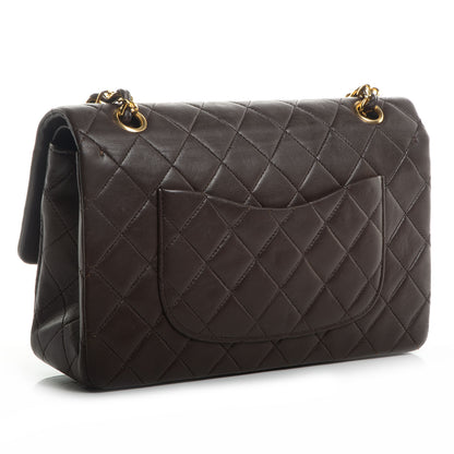 Chanel Lambskin Medium Double Flap Brown 4 of 9