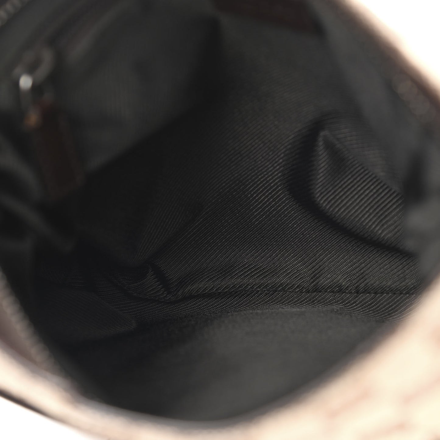 Monogram Flat Messenger Bag Dark Brown