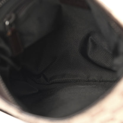 Gucci Monogram Flat Messenger Bag Dark Brown 5 of 15