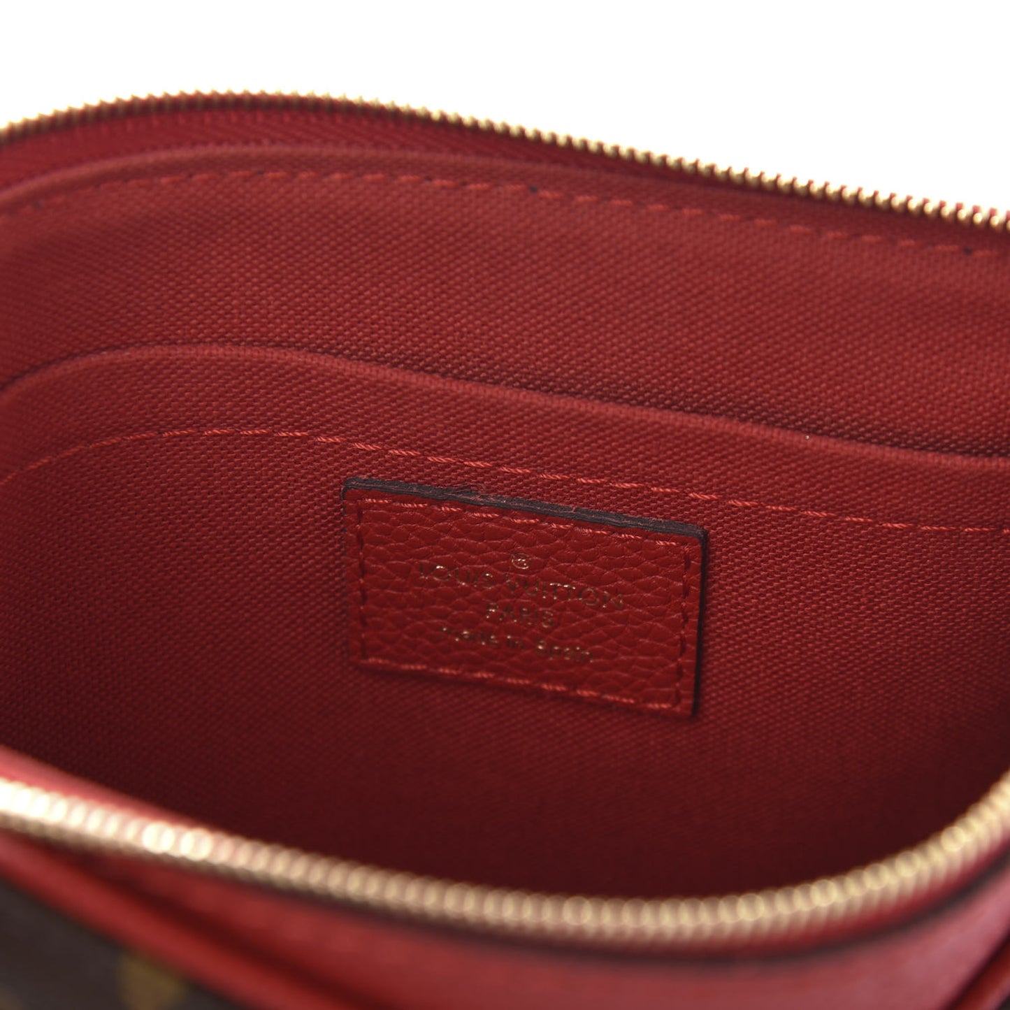 Monogram Pallas Clutch Cherry