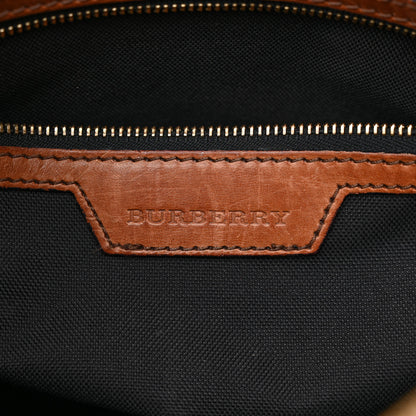 Burberry Horseferry Check Medium Alchester Bowling Bag Tan 6 of 16