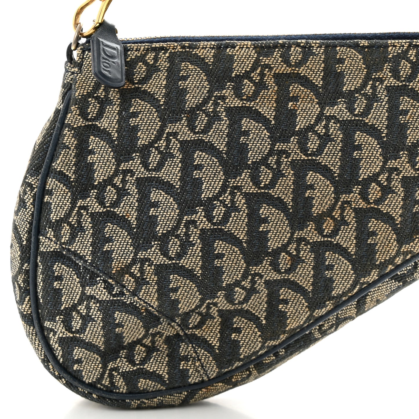 Monogram Mini Saddle Pochette Black