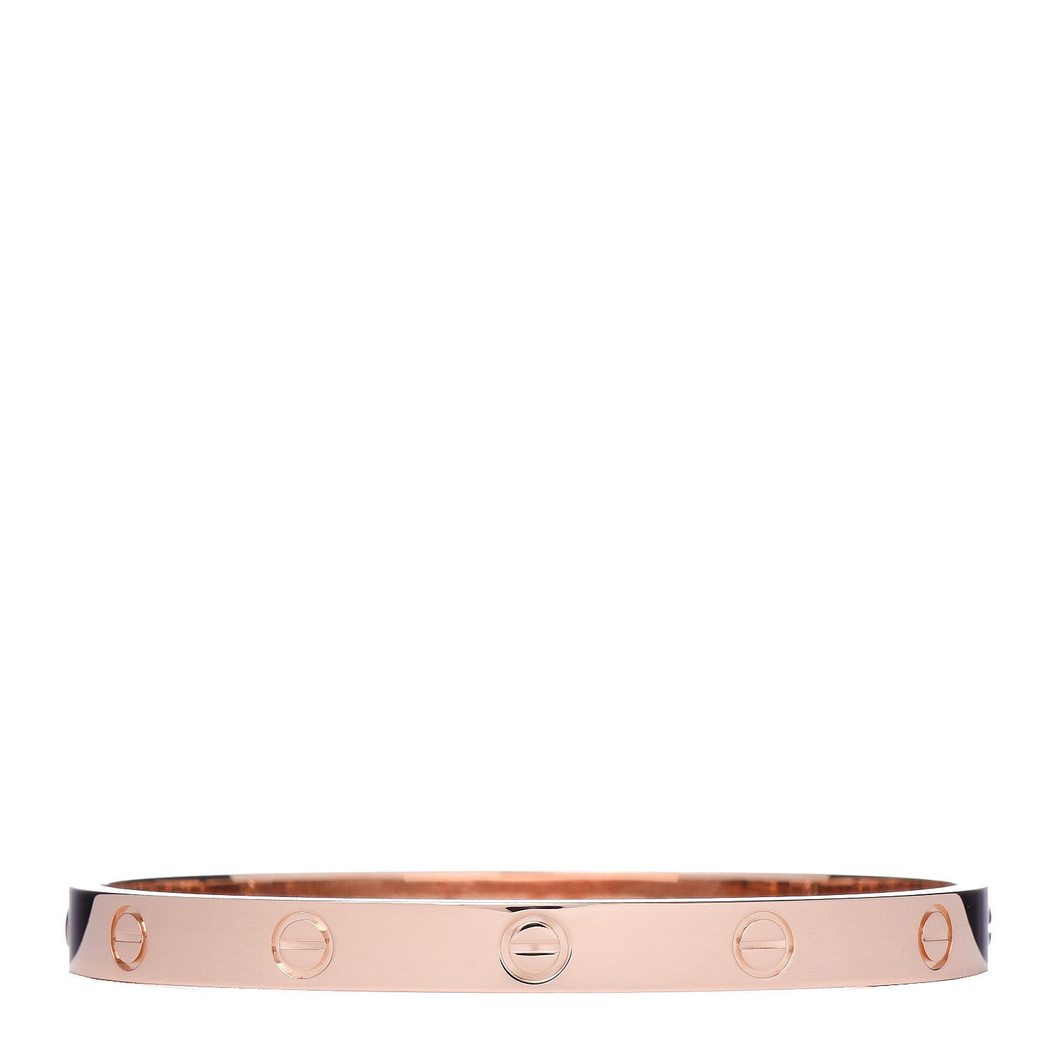 Cartier 18K Pink Gold LOVE Bracelet 18 6 of 10