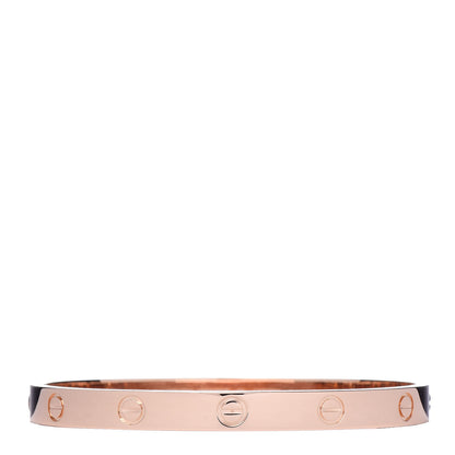 Cartier 18K Pink Gold LOVE Bracelet 18 6 of 10