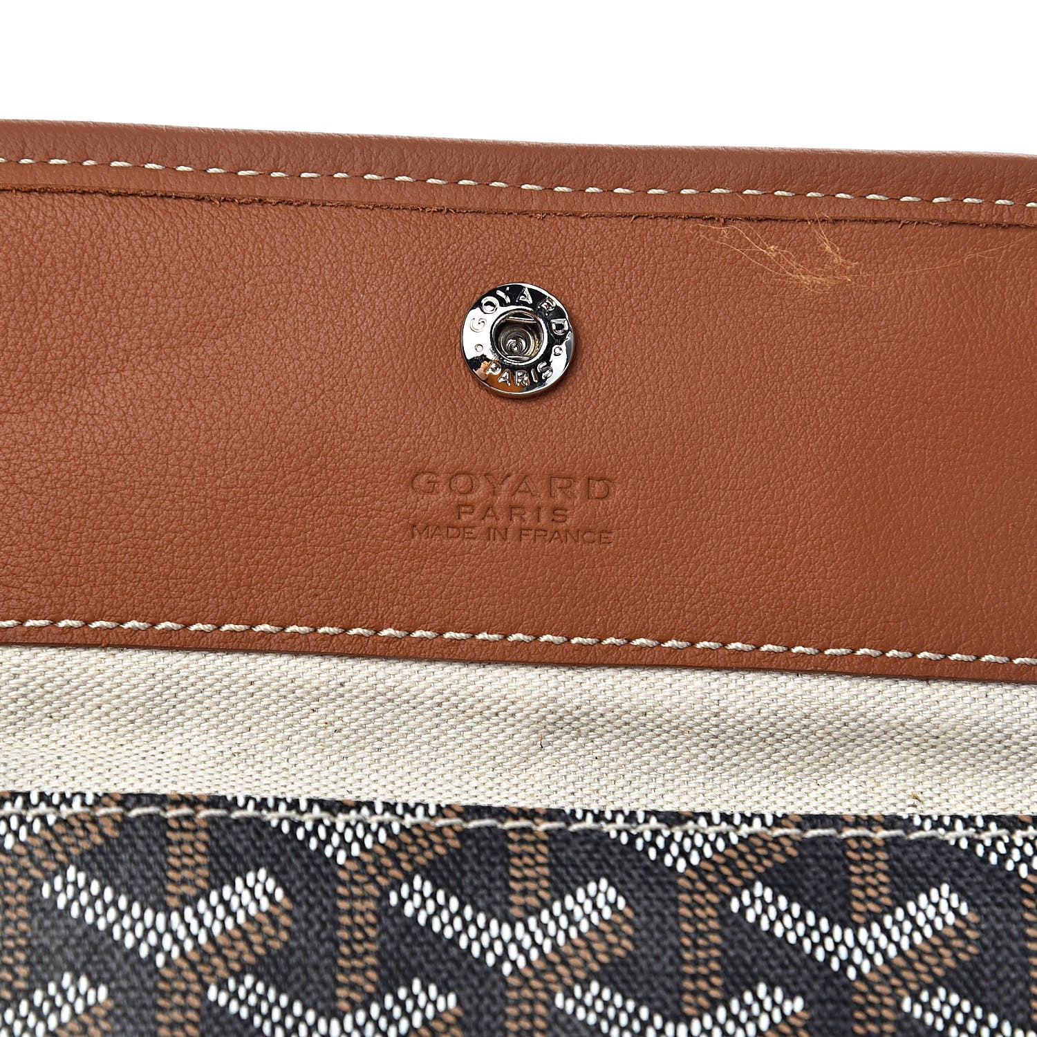 Goyard Goyardine Saint Louis GM Black Gold 8 of 13