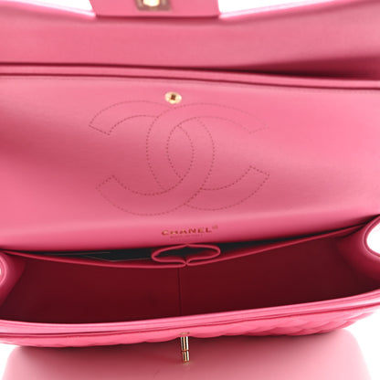 Chanel Caviar Quilted Jumbo Double Flap Pink 4 of 9
