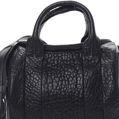 Alexander Wang Pebbled Lambskin Rockie Black Matte Black Hardware 9 of 9