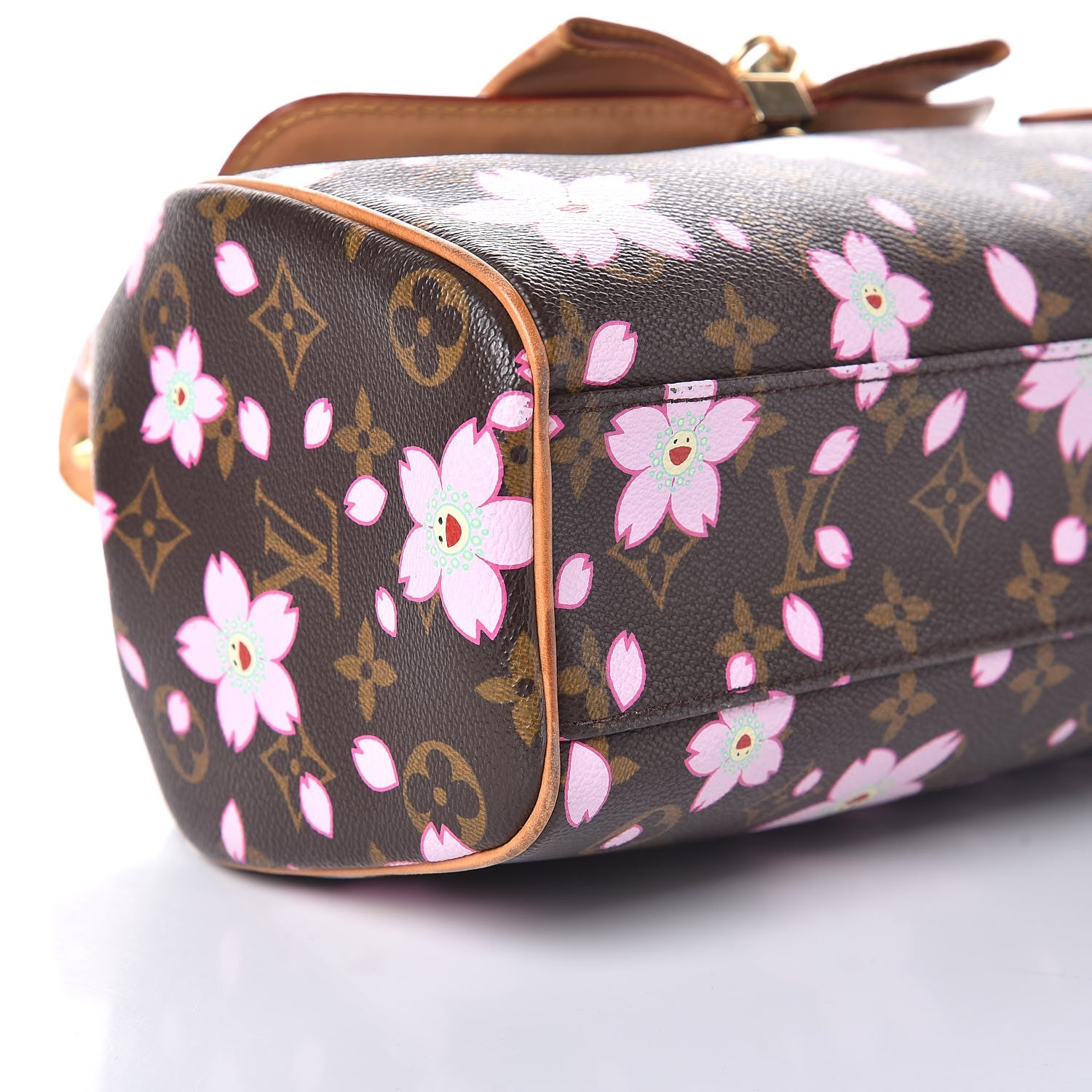 Louis Vuitton Monogram Cherry Blossom Sac Retro Bag Brown 15 of 18