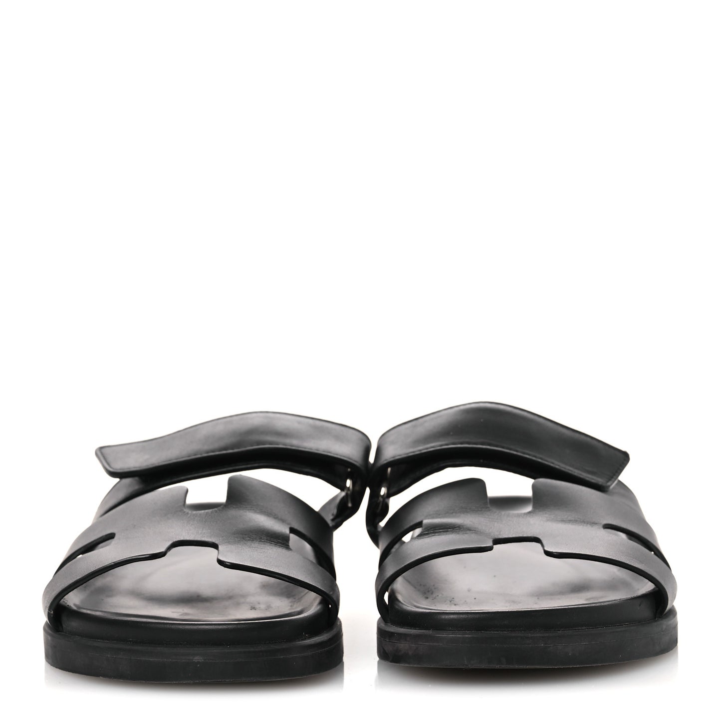 Calfskin Womens Chypre Sandals 36 Black