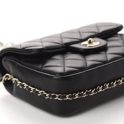 Chanel Lambskin Quilted Small My Precious Flap Black 6 of 11