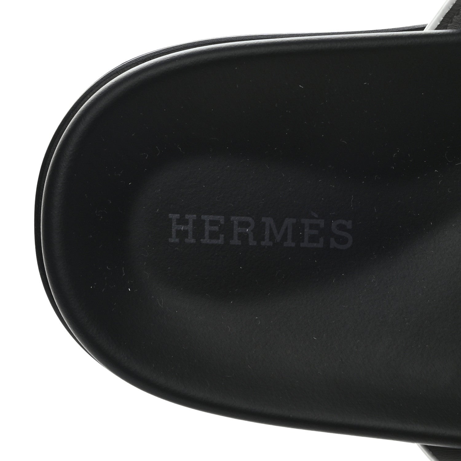 Hermes Calfskin Womens Chypre Sandals 37 White 7 of 8