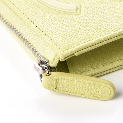 Chanel Caviar Key Holder Case Light Pink Light Green 9 of 12