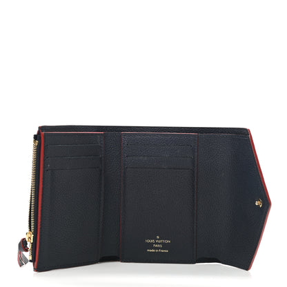 Louis Vuitton Empreinte Victorine Wallet Marine Rouge 5 of 10