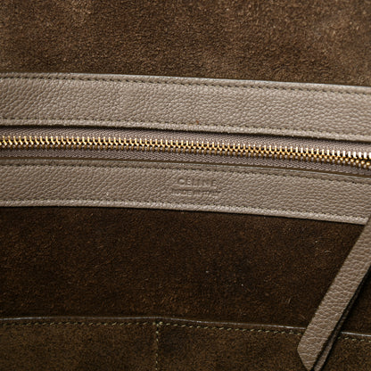 Celine Soft Grained Calfskin Medium Belt Cabas Phantom Taupe 6 of 18