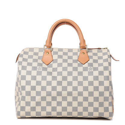 Louis Vuitton Damier Azur Speedy 30 1 of 9