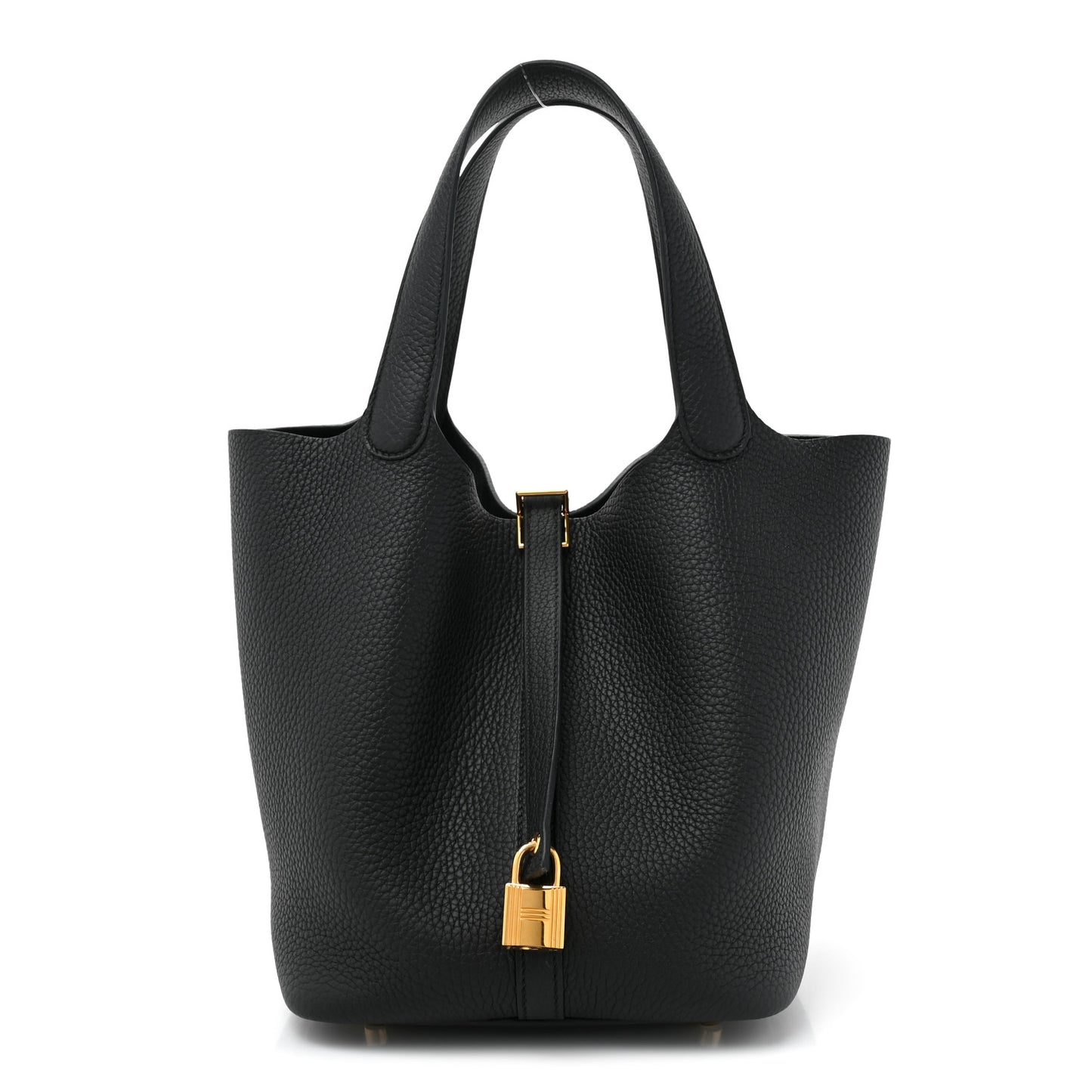 Taurillon Clemence Picotin Lock 22 MM Black