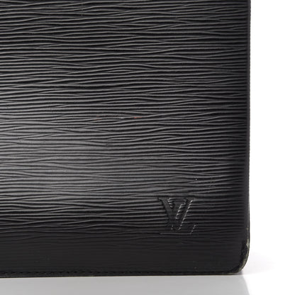 Louis Vuitton Epi Robusto 2 Compartment Briefcase Black 10 of 11