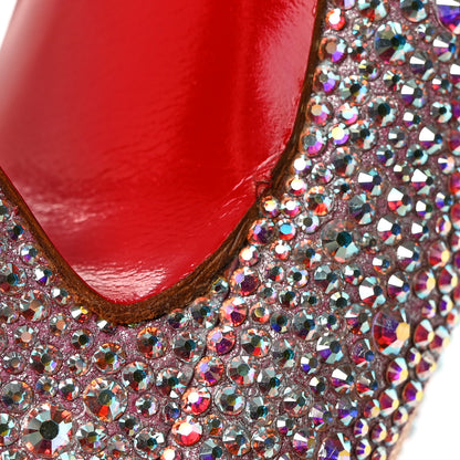 Christian Louboutin Crystal Strass Camilla 100 Pumps 37 Aurora Borea 17 of 21